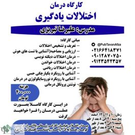 کارگاه روانشناسی ( درمان اختلالات یادگیری ) / تهران
