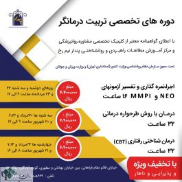 اجرا،نمره گذاری و تفسیر تست های MMPI وNEO در تهران