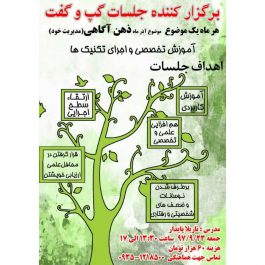 کارگاه روانشناسی ذهن آگاهی(مدیریت خود) در تهران