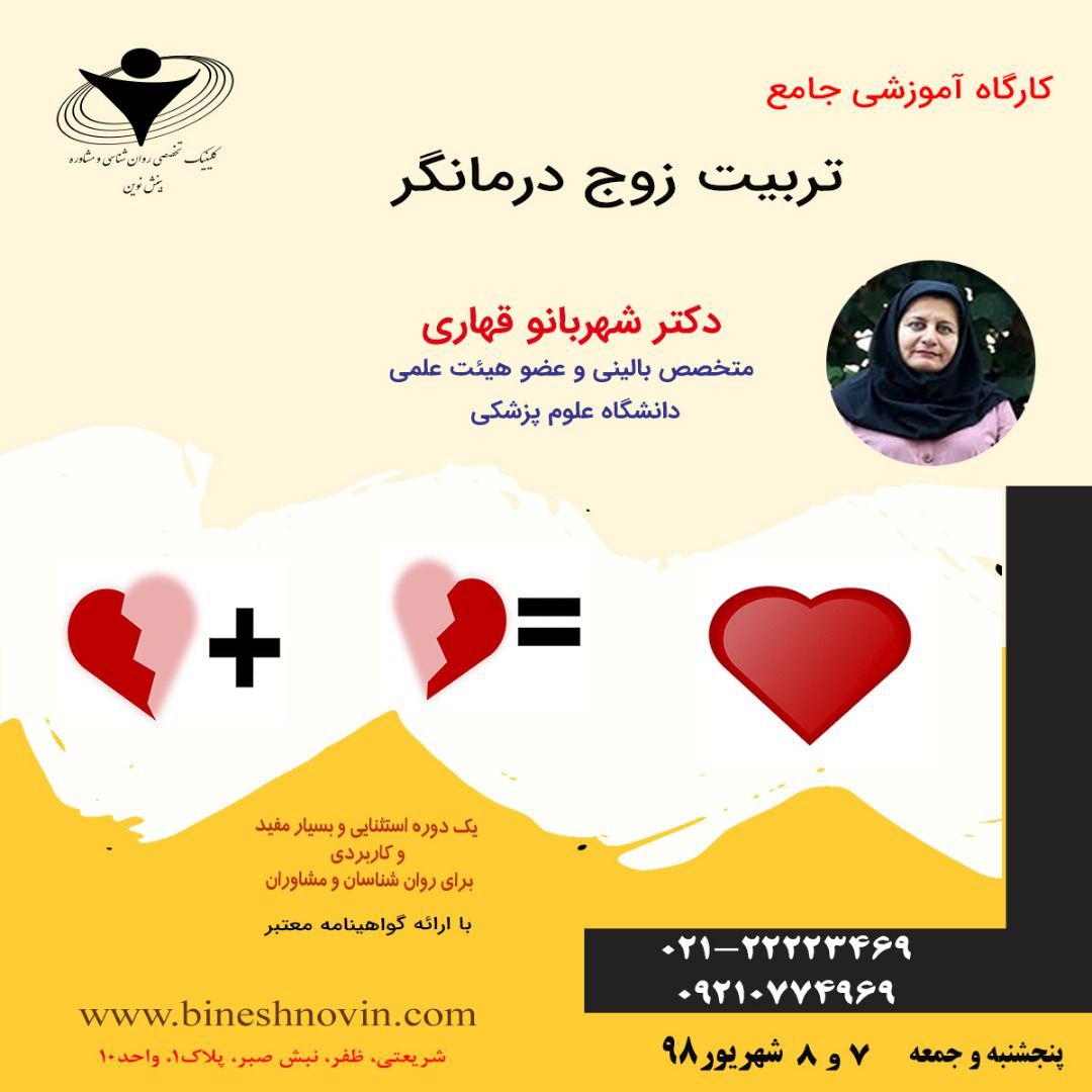 کارگاه تربیت زوج درمانگر