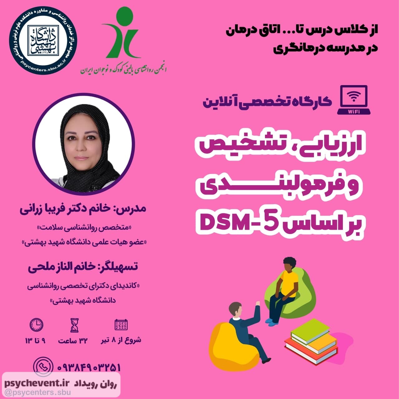 ارزیابی، تشخیص و فرمولبندی بر اساس DSM-5