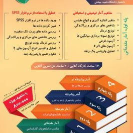 کارگاه های آنلاین آمار پله به پله
